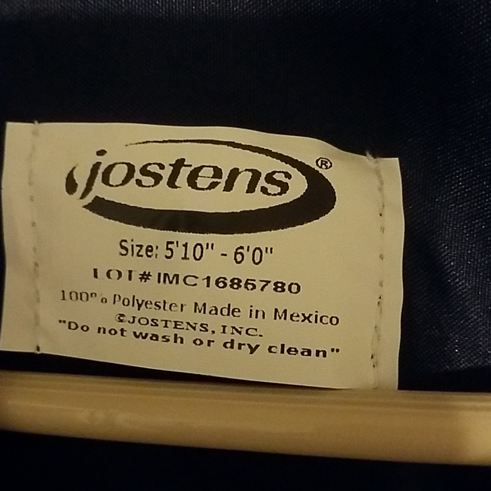 Navy blue High School Graduation Robe - Picture 2 of 3